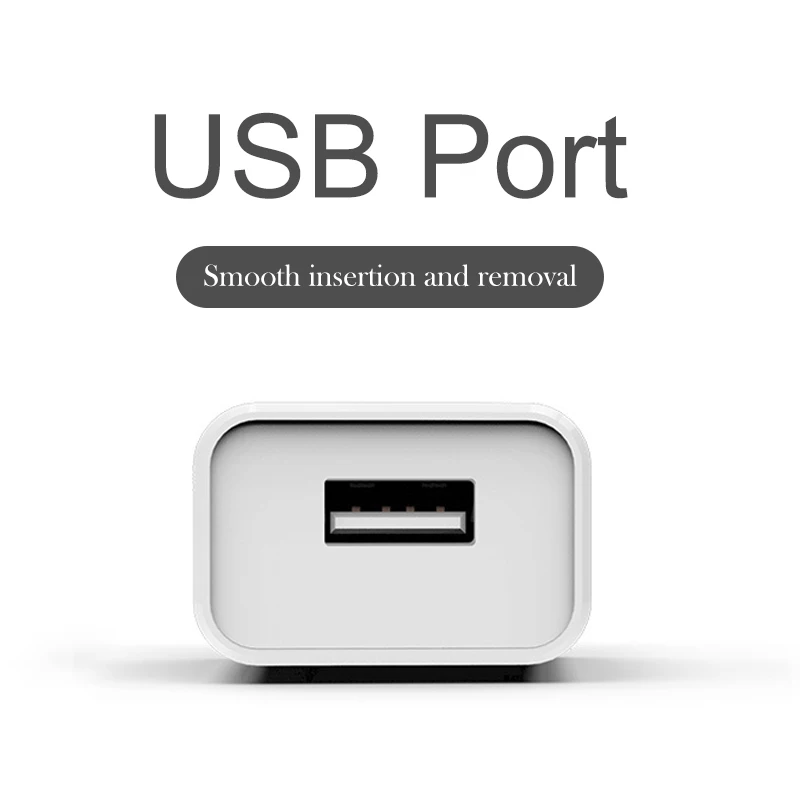 US Charger 5V2A Fast Charging Conversion plug One USB Wall Charger travel in USA Japan Thailand Taiwan Canada Colombia Mexico