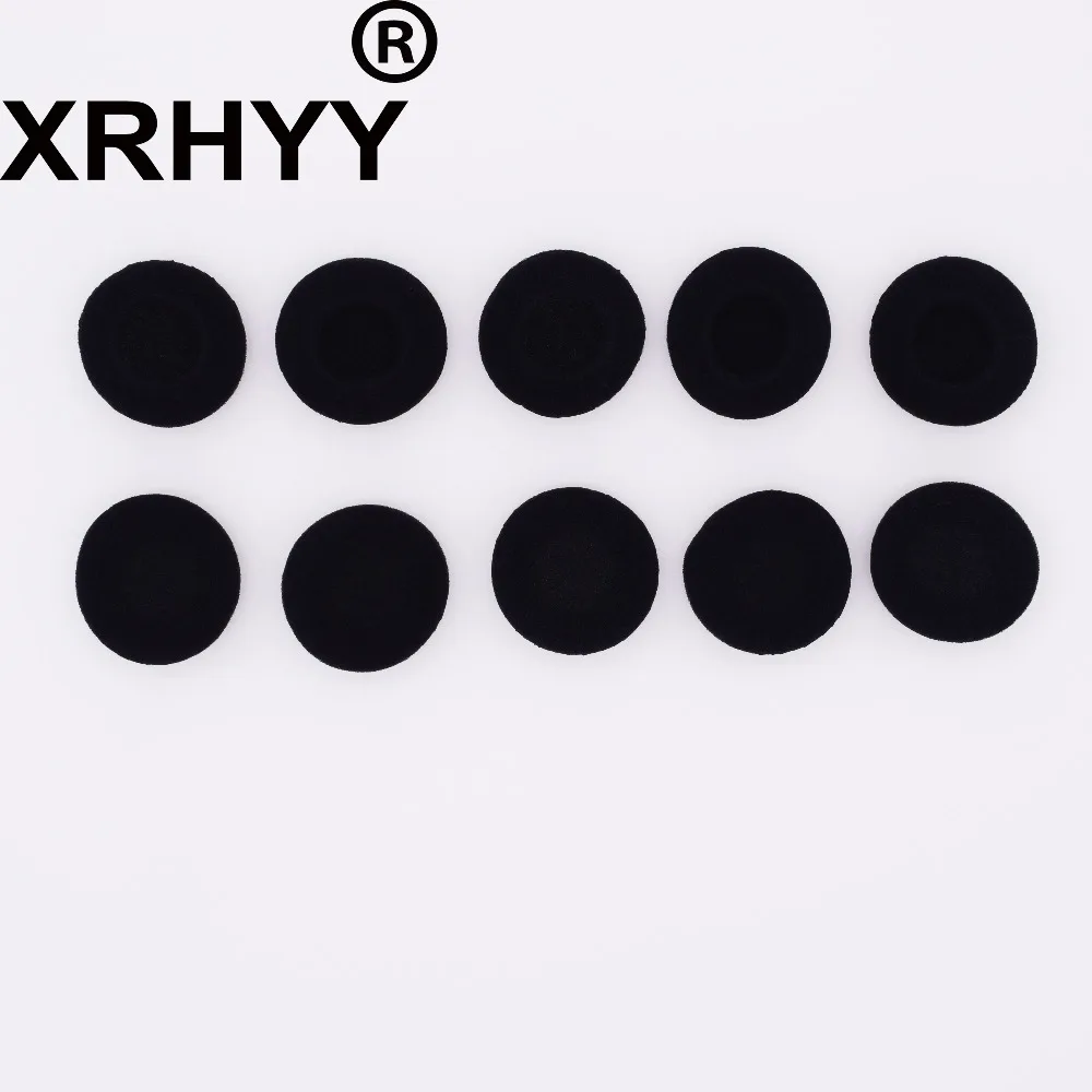 XRHYY 2/5 Pairs Black / White / Black Replacement 35mm Foam Pads Ear Pad Sponge Earpad Foam Cover For Headphones Headset 1.4"