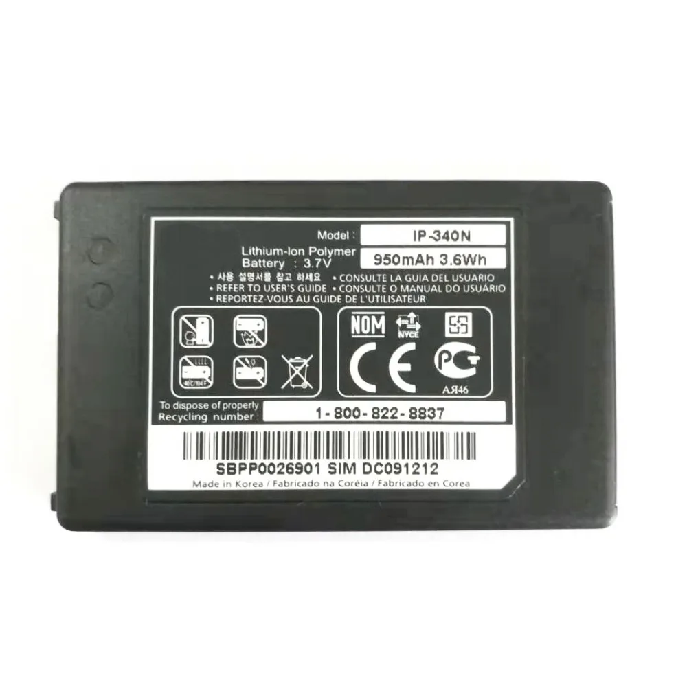 

950mAh LGIP-340N LGIP340N Replacement Battery For LG KF900 KM555 KS500 KS660 GD300s GT350 GR500 GT550 GT550 GW525 Phone+gift