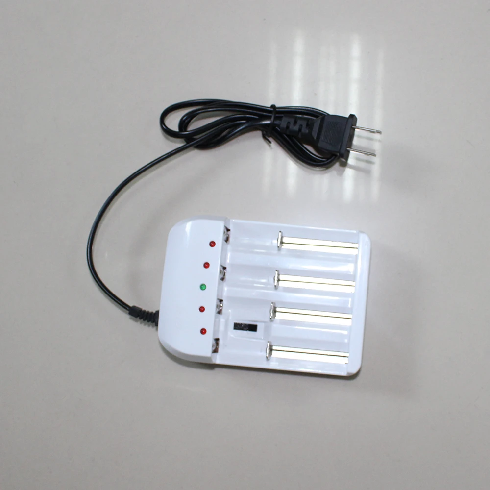 Imagem -03 - Universal Inteligente Li-ion Ni-mh 18650 26650 aa Aaa Carregador de Bateria Saída 1.2v 1.5v 3.6v 4.2v para Lanterna Led Eua Plug ue