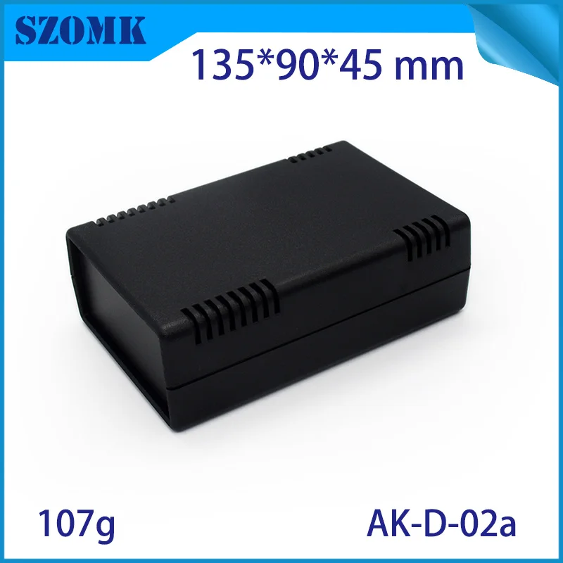 

10Pcs 135*90*45mm desktop plastic enclosure for pcb junction box szomk plastic casing for equipment housing device switch box