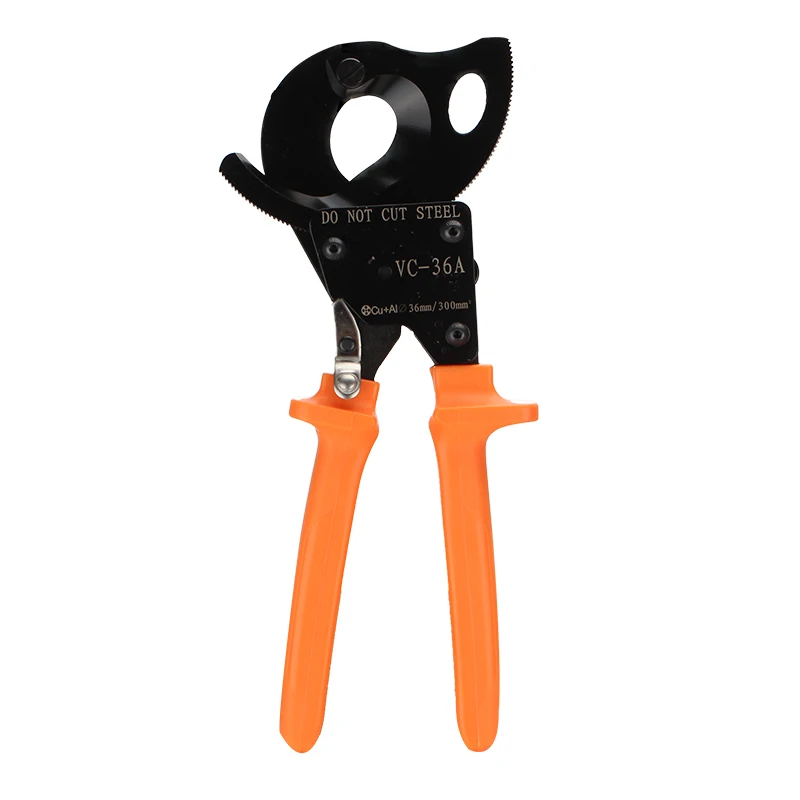 

Pliers VC-30A,VC-36A,VC-60A RATCHET CABLE CUTTER TOOLS Cutting capacity 3-Size 32mm-240mm 36mm-300mm 60mm-500mm