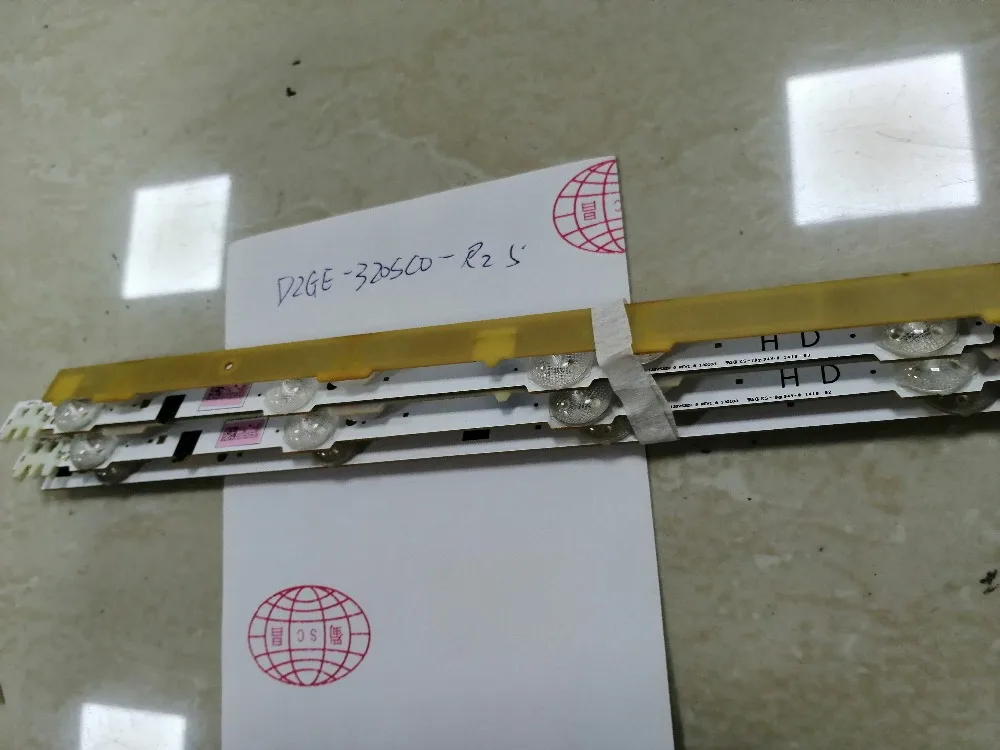 5pcs new original LED strip Circuits 2013SVS32H D2GE-320SC0-R3 9LED REV1.8 130103  FOR UA32F4088AR UA32F4088AR UA32F4088AJ  GLB