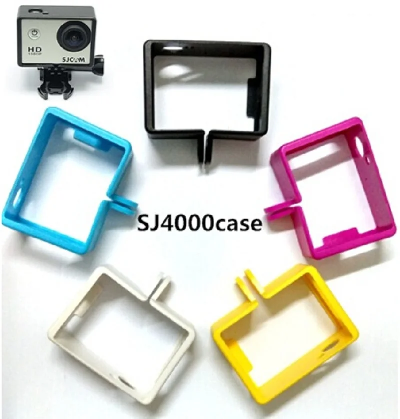 Clownfish Protective Frame Case Accessories bag/Sponge cover for SJCAM SJ4000 Air Soocoo C30 EKEN H9R Sj9000 H8 R Action Camera