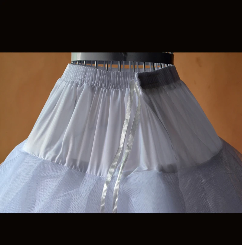 Frete grátis venda quente 8 camadas sem aro vestido de casamento vestido de noiva petticoat underskirt crinoline acessórios de casamento Sky-P006