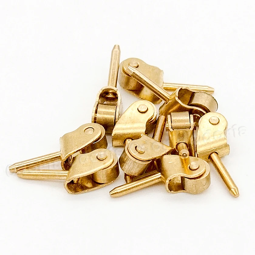 Odoria 1:12 Miniature 4PCS Golden Metal Door Knocker Lock Doorplate Set DIY Dollhouse Hardware Accessories Doll House Decoration