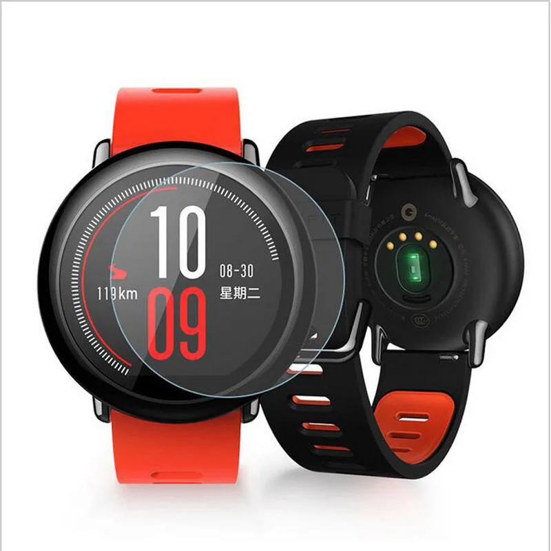 Ultra Clear Tempered Glass Protective Film Guard For Xiaomi Huami Amazfit PACE Sports Smart Watch Display Screen Protector Cover