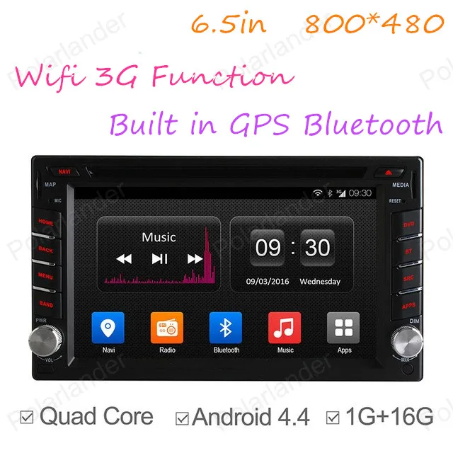 Autoradio 6.5 radio cassette player Quad Core 2 Din Car DVD Player for Car Radio Stereo GPS Navi wifi radio auto tapes