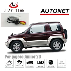 JiaYiTian Rear Camera For Mitsubishi Pajero Junior Mini 2D CCD license plate camera backup camera Reverse Camera Night Vision