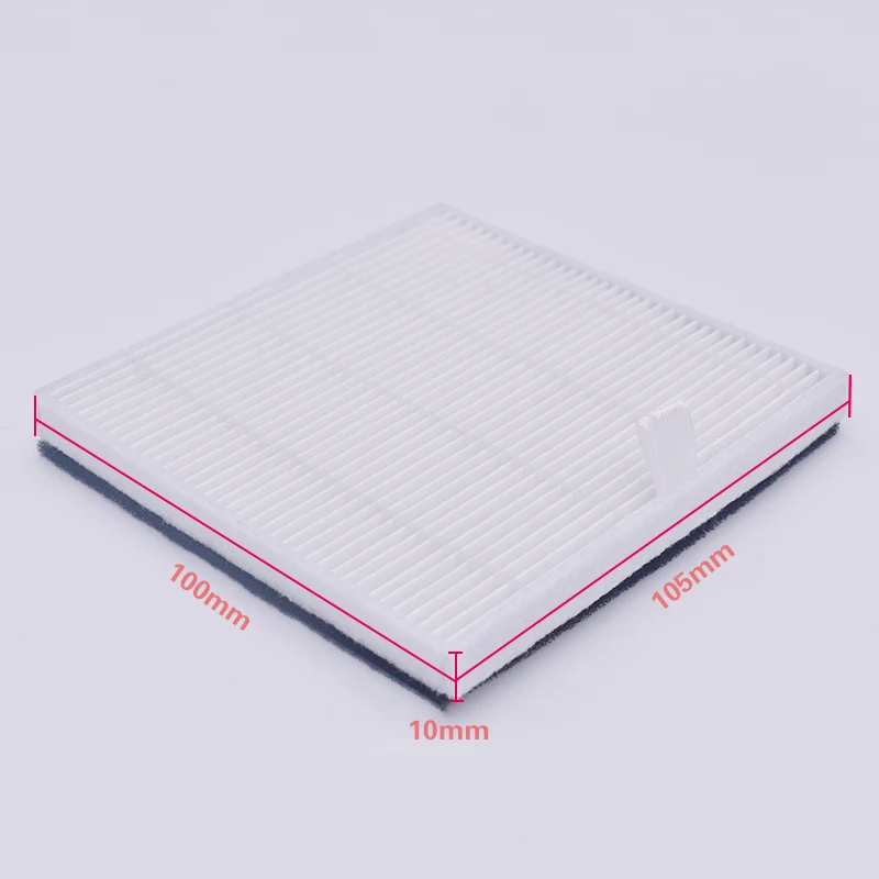 Bàn chải cạnh bên * 4 + HEPA * 5 lọc cho iLife V8S V80 X800 Robot hút bụi phần thay thế