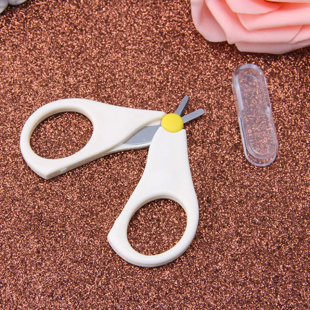 Newborn Kids Baby Safety Manicure Nail Cutter Clippers Scissors Convenient New For Baby Nail Care