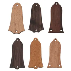 Electric Guitar Truss Rod Cover 2/3 Holes DIY Part Rosewood/Mahogany Bell Shape Accessories