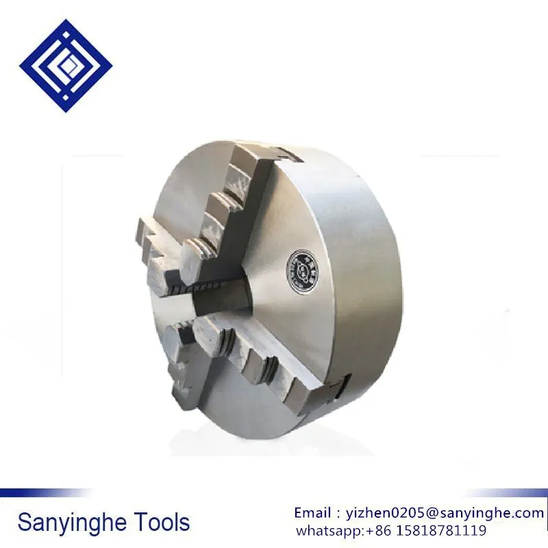 

High precision sanyinghe 1 pcs lathe chuck four-jaw self-centering chuck K12-160 CNC tools for lathe machine