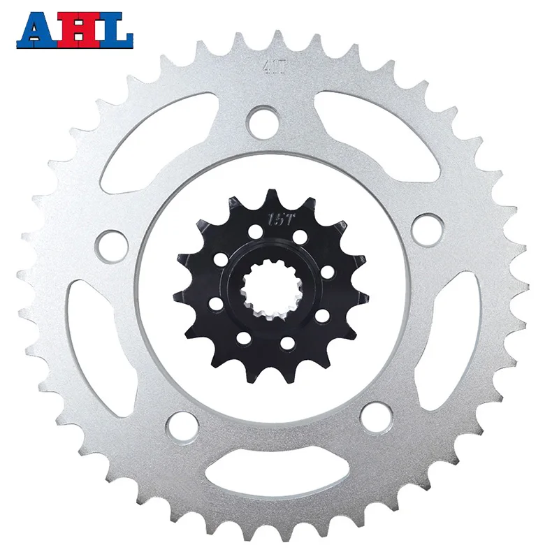 14T 15T 41T For HONDA CB500X CB500F CBR500R CTX700 NC700 2012 2013 NC750 2014 CB500 CBR500 R F X Motorcycle Front Rear Sprocket