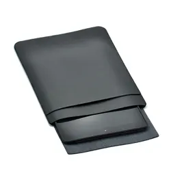 Laptop bag case Microfiber Leather Sleeve for Apple iPad 9.7 iPad mini iPad Pro 10.5 12.9 Dual Pocket with Exterior Mouse Pad