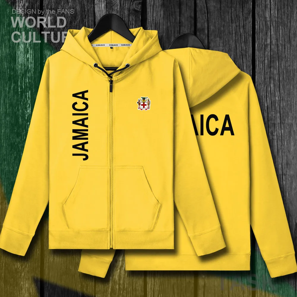 Jamaica JAM Jamaican mens fleeces hoodies sweatshirt winter zipper cardigan jerseys men jackets and coat tracksuit clothes 2018