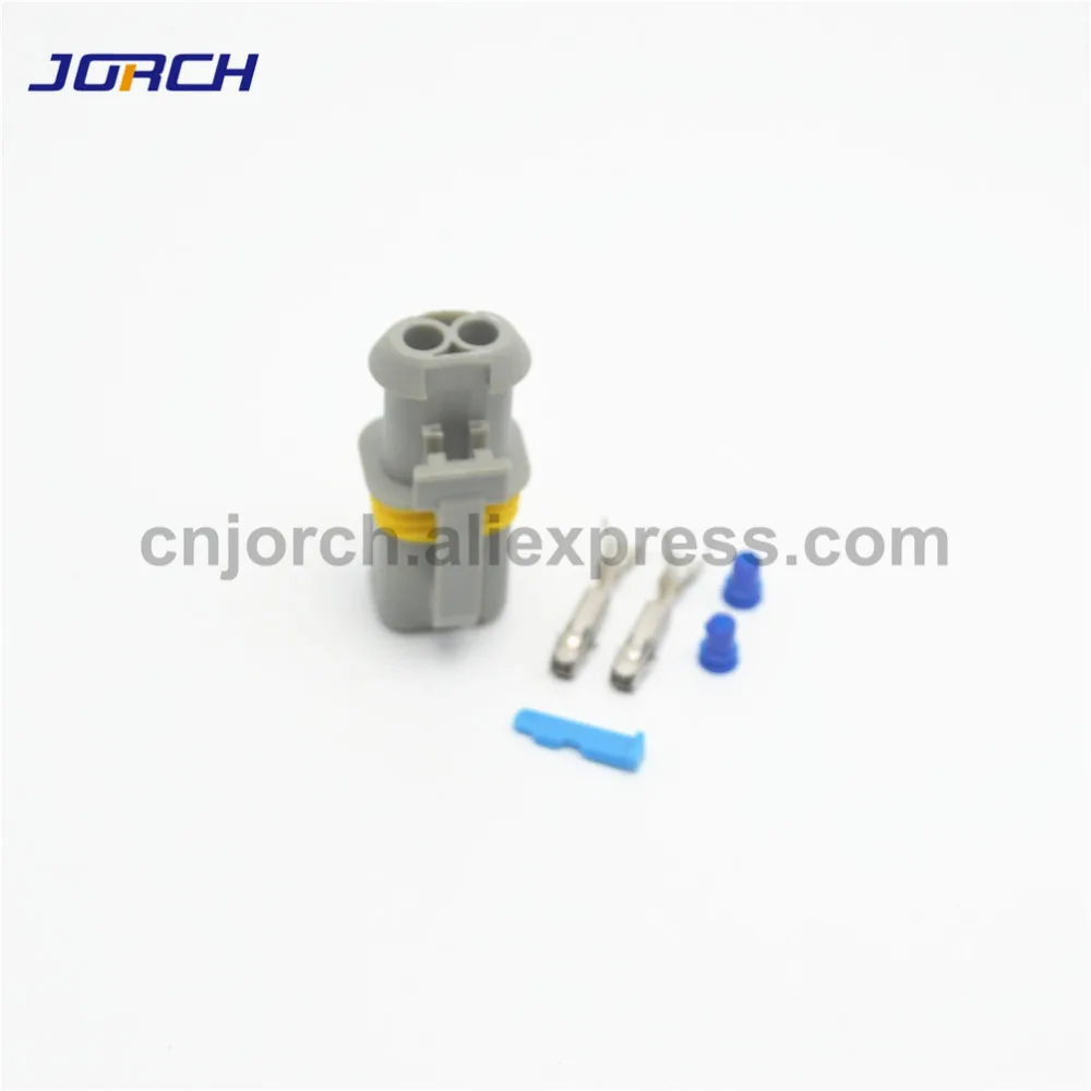 5sets 2pin Lear connector 18385000002 female electrical car connectors sealed automotive plug 18385.000.002