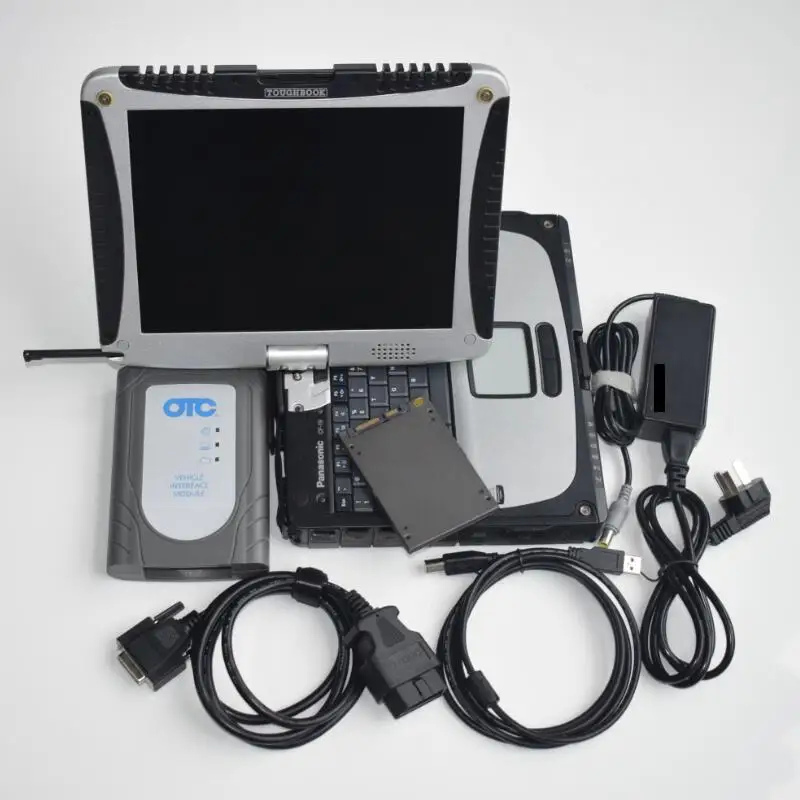 GTS tis3 OTC Scanner For T-oyota IT2 Latest version software for IT3 Global Techstream GTS OTC Scanner with cf19 laptop ssd