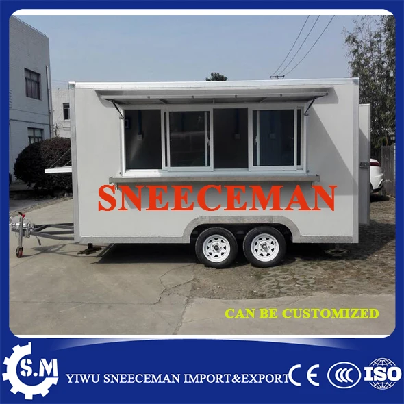 mobile kitchen truck food van sandwich trailer hamburger vending cart with promotion price