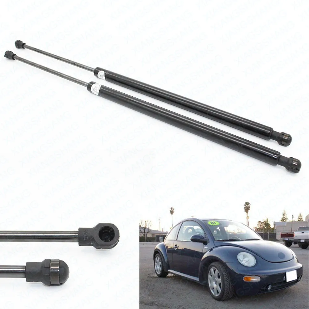 

(2) Auto Rear Hatch Boot Gas Charged Struts Car Lift Support For 1998-2009 2010 Volkswagen Beetle W/ Spoiler Hatchback 23.62inch