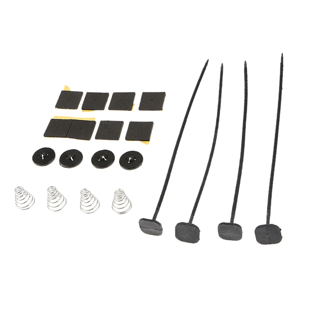 3Set Electric Radiator Fan Ties Straps Mounting Kit Universal Strap Tie Fans Electric Cooling Fan Mounting Kit
