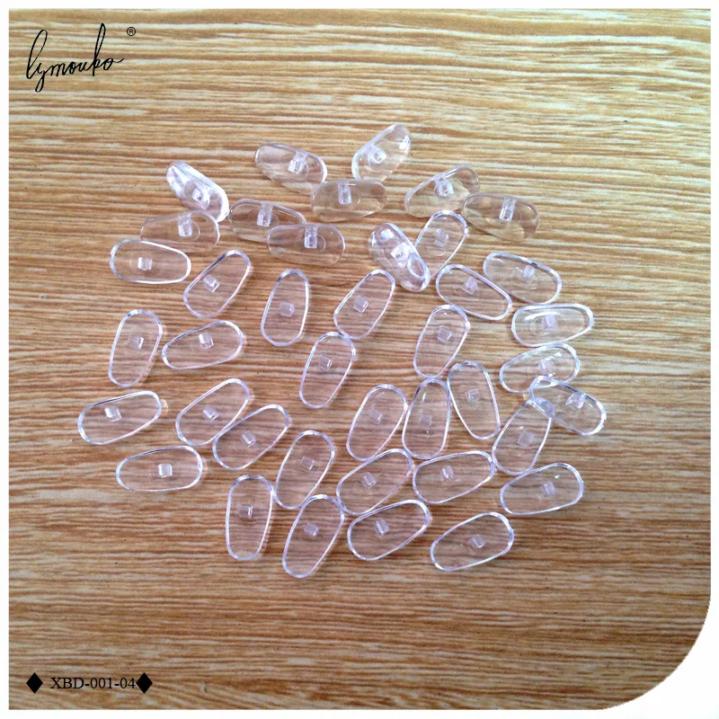 Lymouko-Coussinets en plastique pour lunettes en PVC, cadre de type verrouillage sur antarctique, lunettes de massage, soins de santé, tatouages coordonnants, 20 paires par lot