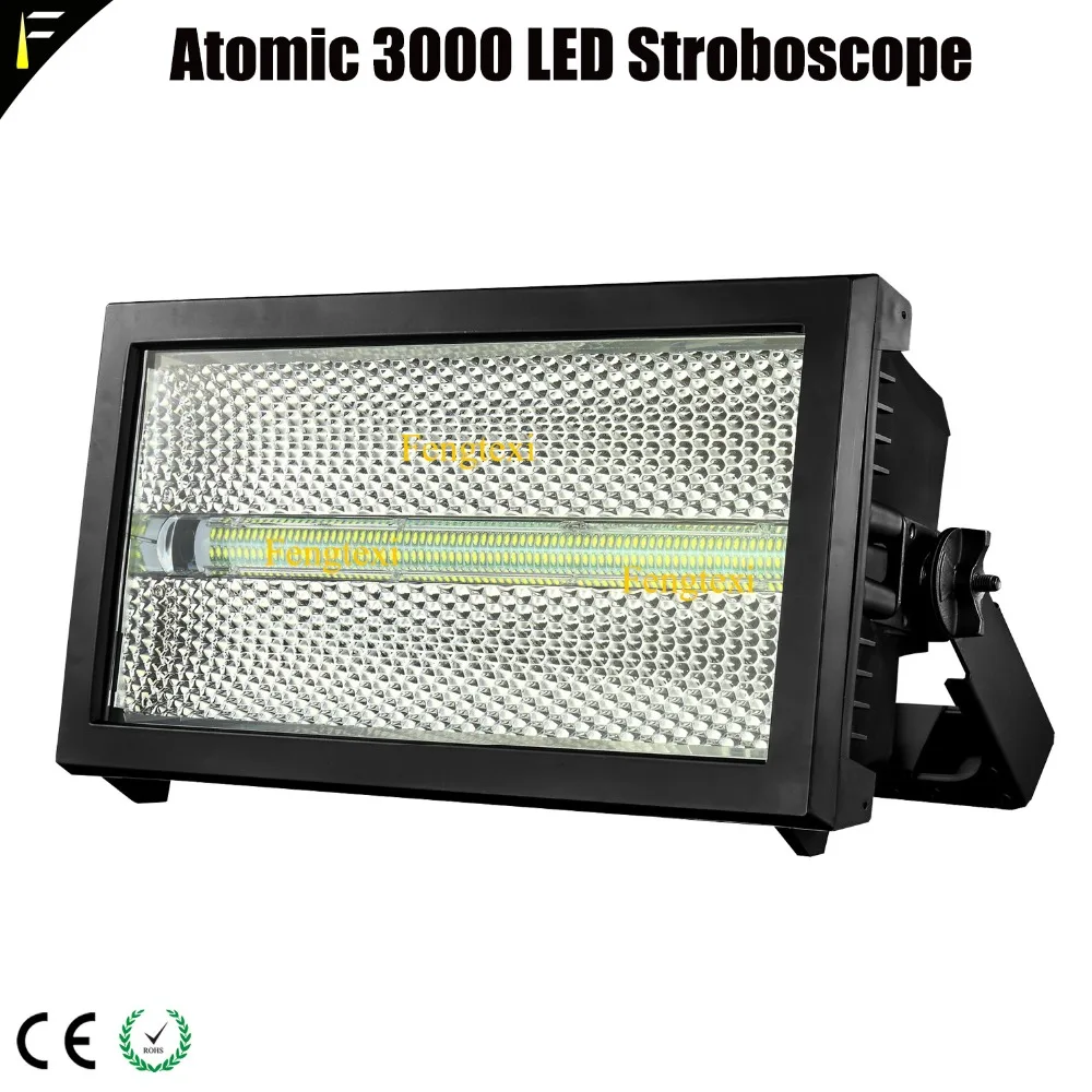 

Dj Stage Show Blinder Strobe Aura Effect Light Atomic LED 3000 Double Array 228xWhite&64xRGB LED Stroboscope Flash Lights