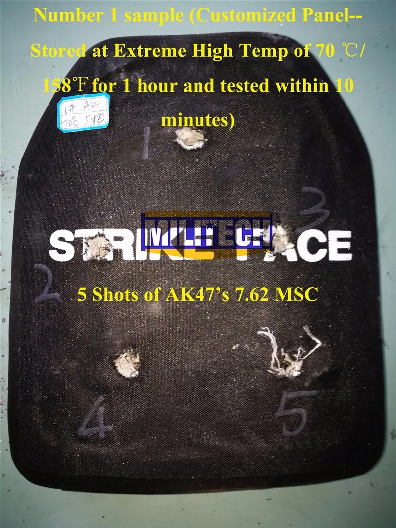Militech-防弾パネルak47 & ss109 & m80 6 