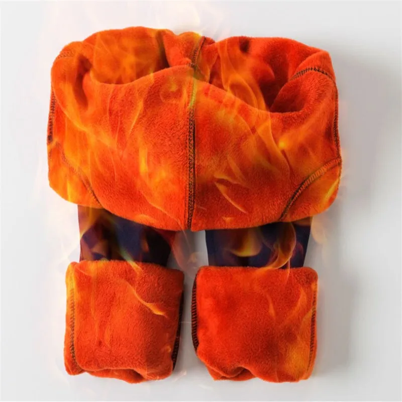 Winter Mädchen Leggings Plüsch Dicke Wolle Warme Kleidung Mädchen Hosen Herbst Hosen kinder Bein Hosen – Detail 4