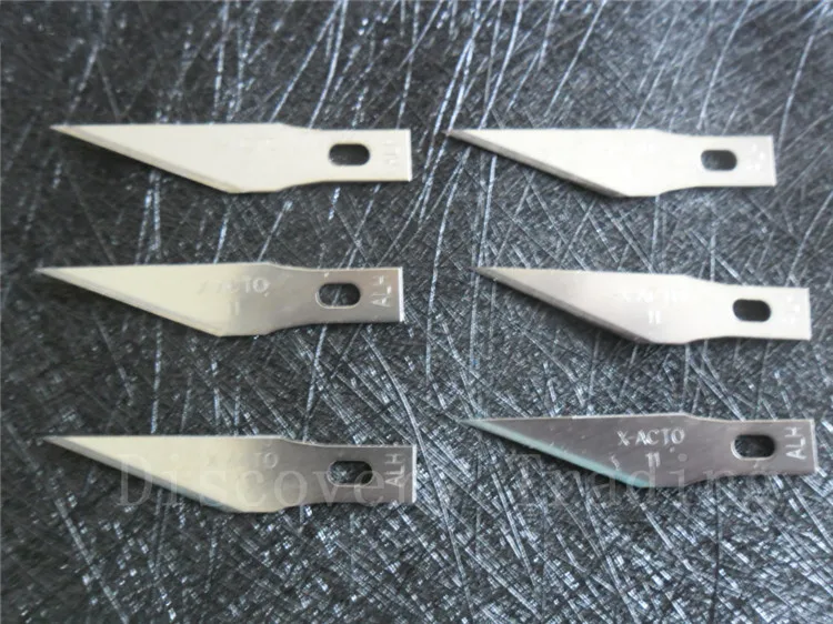 2000pcs/Lot Airlfa  #11 BLADES X-ACTO   Blades to suit #1 HOBBY KNIFE XACTO XZ211 Best quality  Free shipping