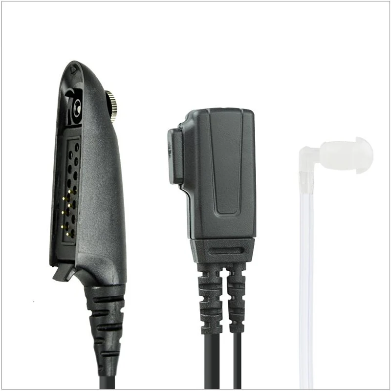 KSUN 5D Plus Walkie-Talkie GP328 GP338 PTX760 Headset Air Tube Earphone