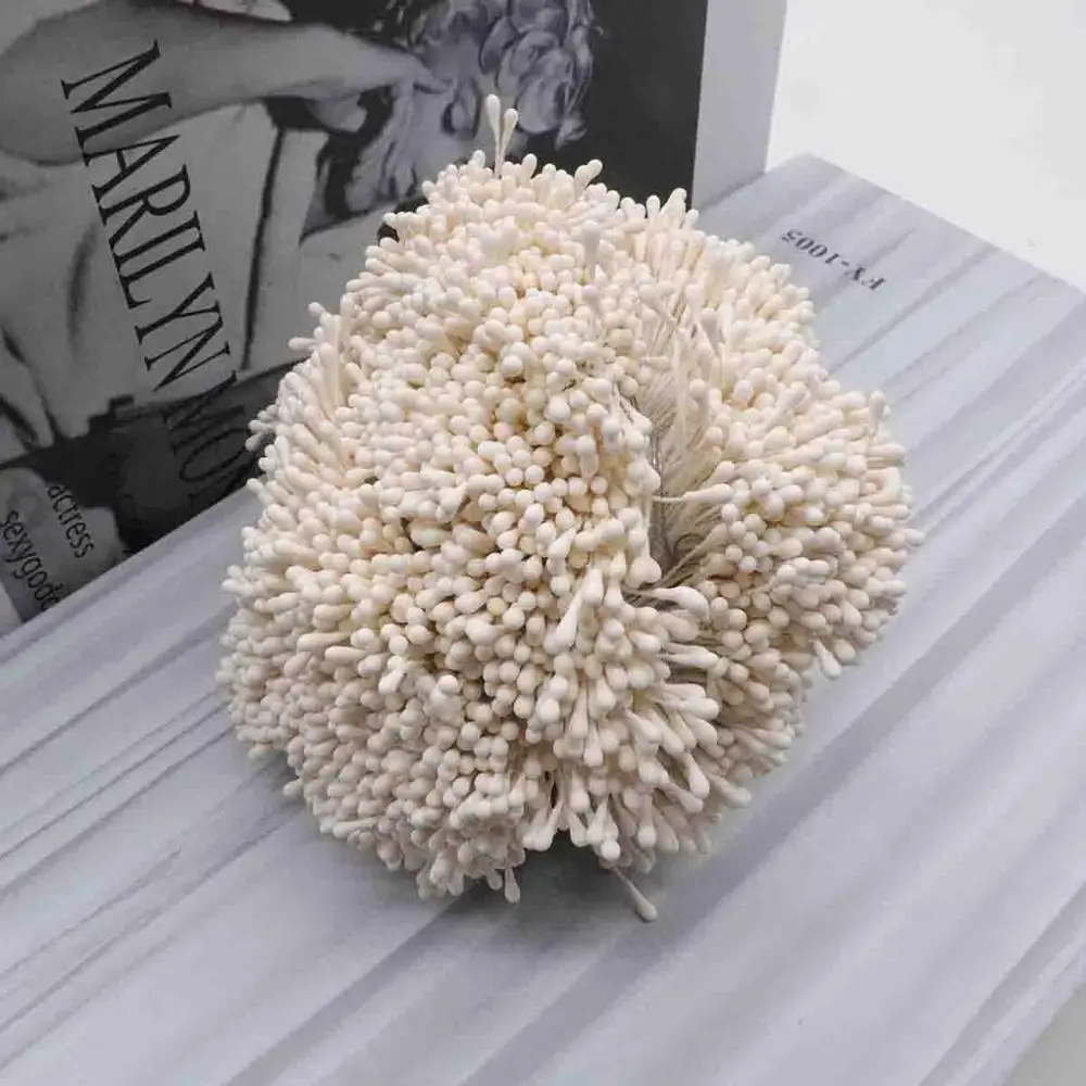 400 قطعة 1.5 مللي متر سداة صغيرة اليدوية الزهور الاصطناعية لل زفاف زينة لحفلات المنازل لتقوم بها بنفسك عيد الميلاد سجل القصاصات اكسسوارات