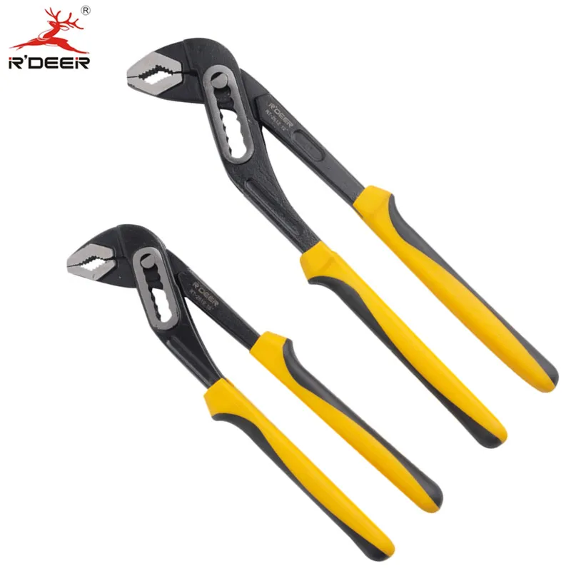 

RDEER 1PC Plumbing Pliers 10inch/12inch Multitool Water Pump Pliers Grip pipe Adjustable Wrench Plumber Plumbing Tools