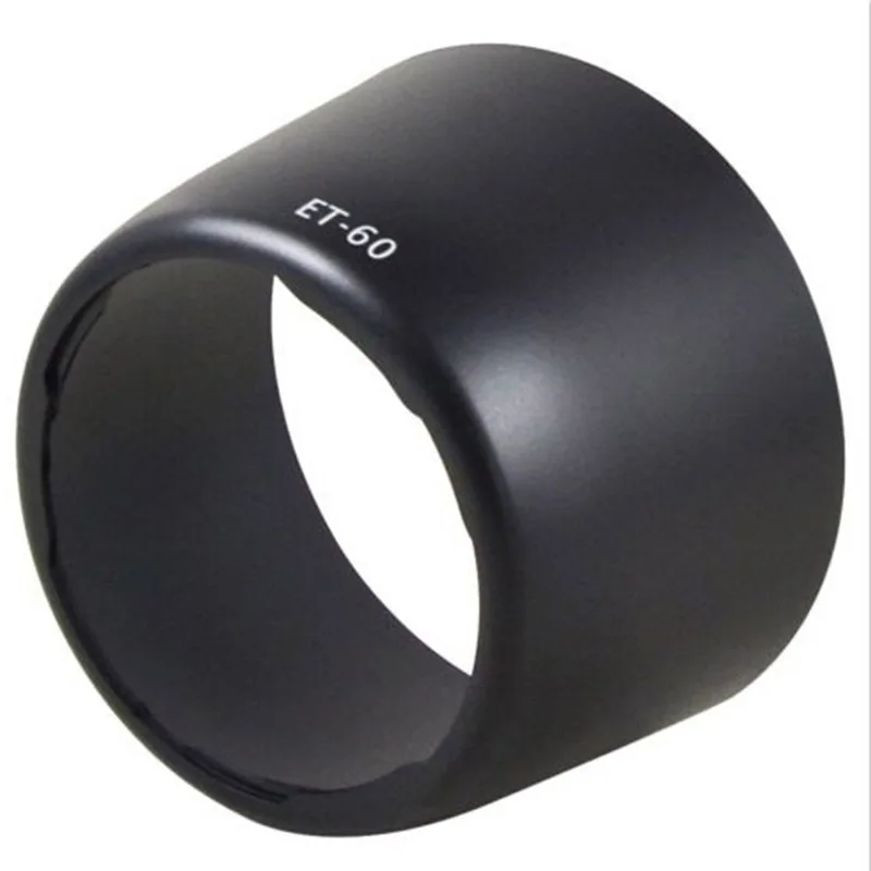 Foleto-cubierta de lente de teleobjetivo, accesorio para canon EF ET-60, 500d, 600d, 1000d, 110d, 600d, 700d, 800d, 5div, EF-S II, ET63, ET65B, ET74, ET83C, ET83II