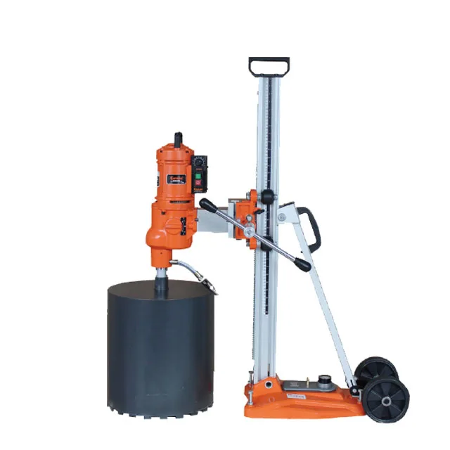 CAYKEN SCY-5050/3C Concrete, Brick Diamond Core Drill Machine with KCY-650F Adjustable Vacuum Stand