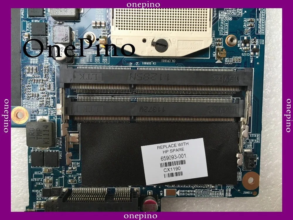 Imagem -04 - Qualidade Superior para hp Computador Portátil Mainboard 659093001 Dv7t Dv76000 Computador Portátil Placa-mãe 100 Testado 60 Dias de Garantia