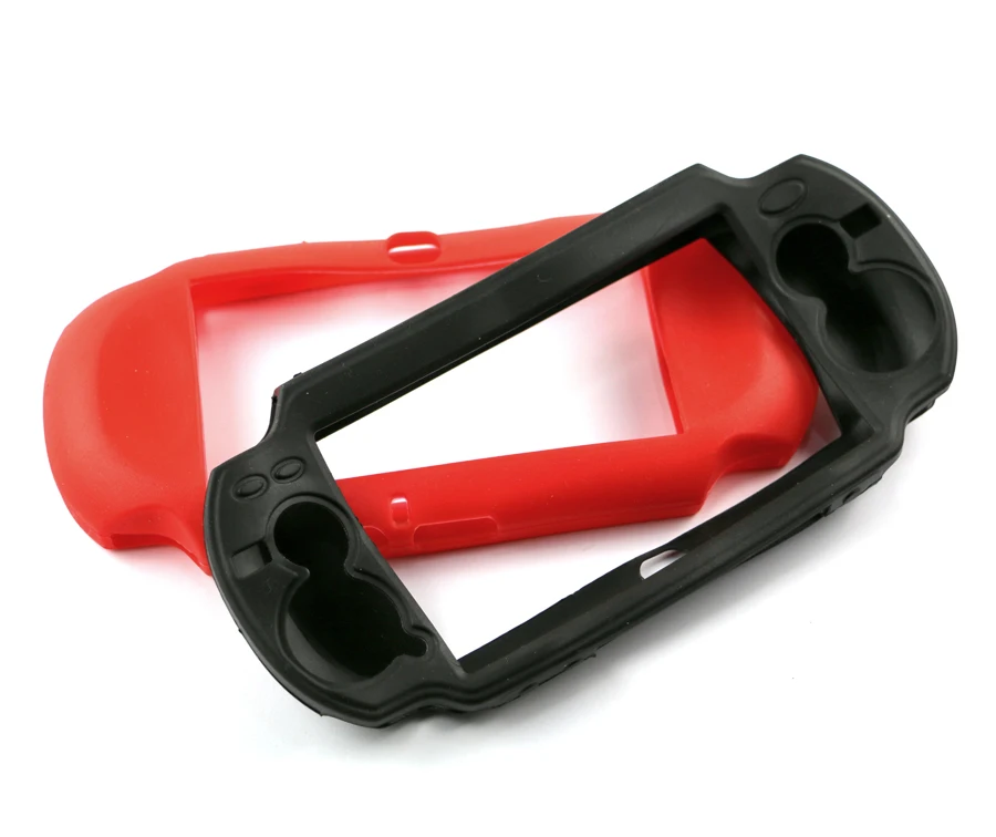 20 Buah Casing Silikon Pelindung Lembut Cangkang Sampul Keras Pelindung Kulit untuk PSV 1000 PS Vita PSV1000 PSVita