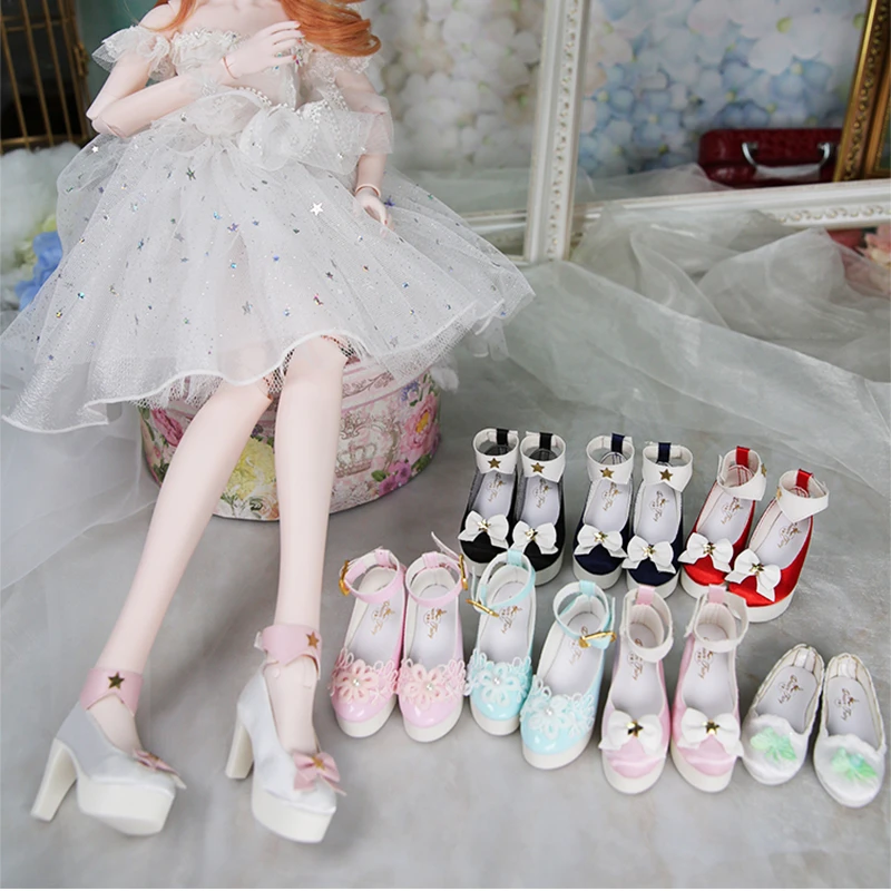 

DBS shoes for 1/3 bjd High heels toy about 6.5cm*7cm anime boots girls gift