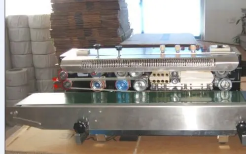 

Details about FRD1000 SH CONTINUOUS BAND CONVEYOR HORIZONTAL XL BAG SEALER & INK CODE PRINTER