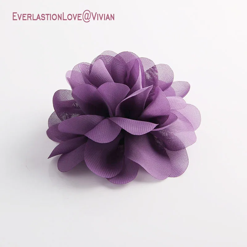 ELLV แฟชั่นผู้หญิง Vintage Handmade ผ้าชีฟองเข็มกลัดเครื่องประดับ Badge Rose ดอกไม้เข็มกลัดการ์ตูนสำหรับตกแต่งผม2019