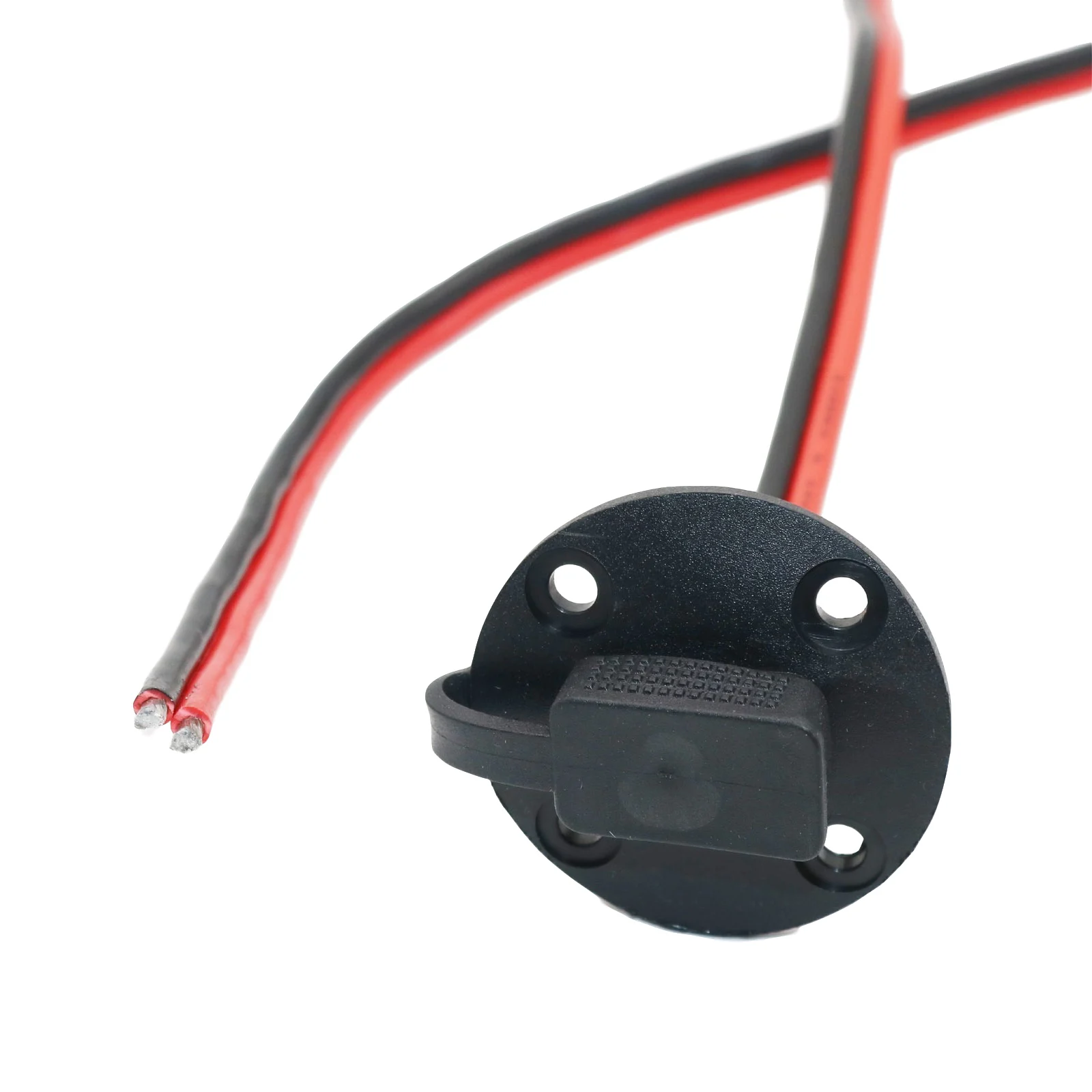 Harness Wasserdichte Abdeckung SAE Power Verlängerung Kabel 12AWG Kostenlos Solar Batterie Durable Automotive 4 Löcher DIY Low Volt