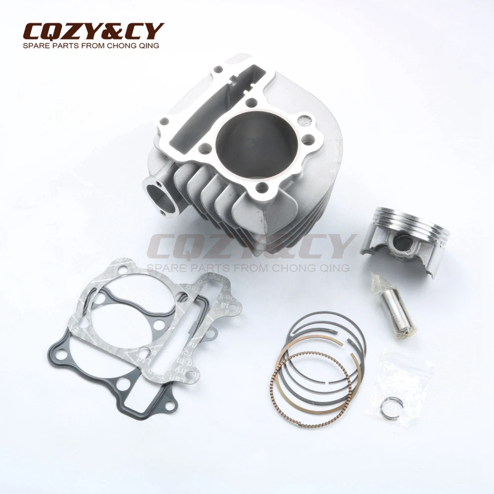 63mm / 15mm 4 Valves 200cc big bore Cylinder Set for GY6 152QMI 157QMJ 125cc 150cc 4V