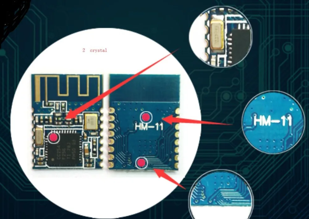 Bluetooth 4.0 BLE  CC2541 module low power   bluetooth serial port module fit for IOS 8 GPS  Smaller size  Low power consumption