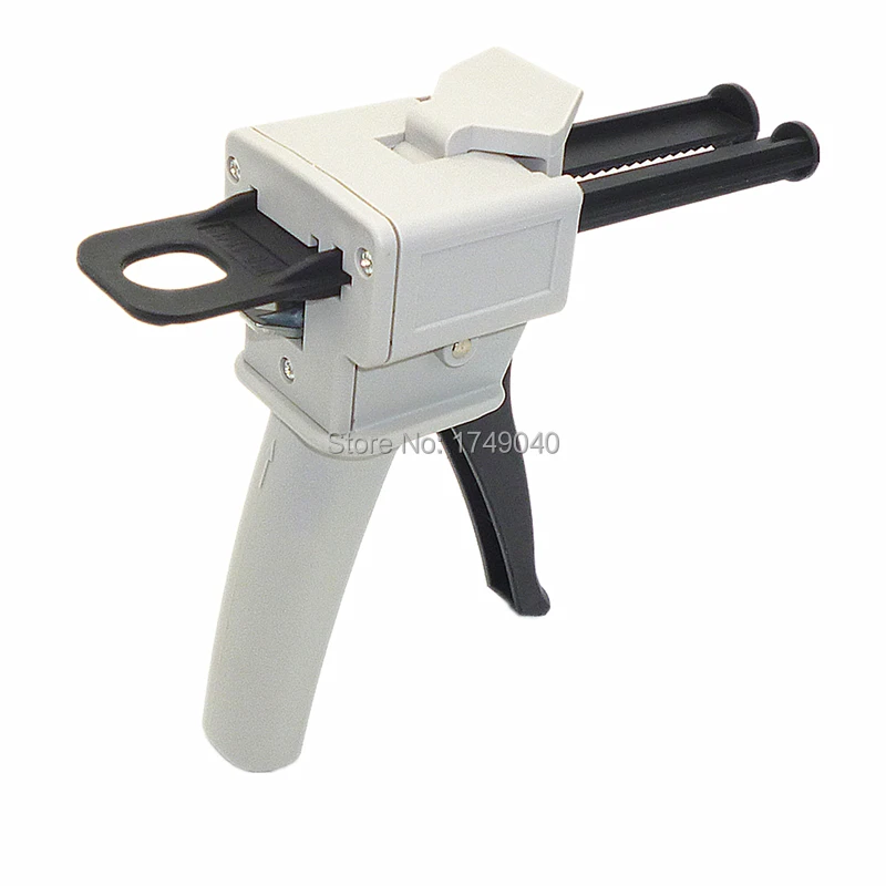 

50ml 1:2 AB Glue Dispensing Gun Dispenser Epoxy Glue Caulking Gun Applicator for Square Type-Back Type 50ml 1:1 1:2 AB Glues