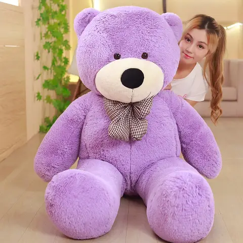 7 Colors Giant Teddy Bear Plush Toys Soft Stuffed Pillow Doll Brinquedos Children Gift