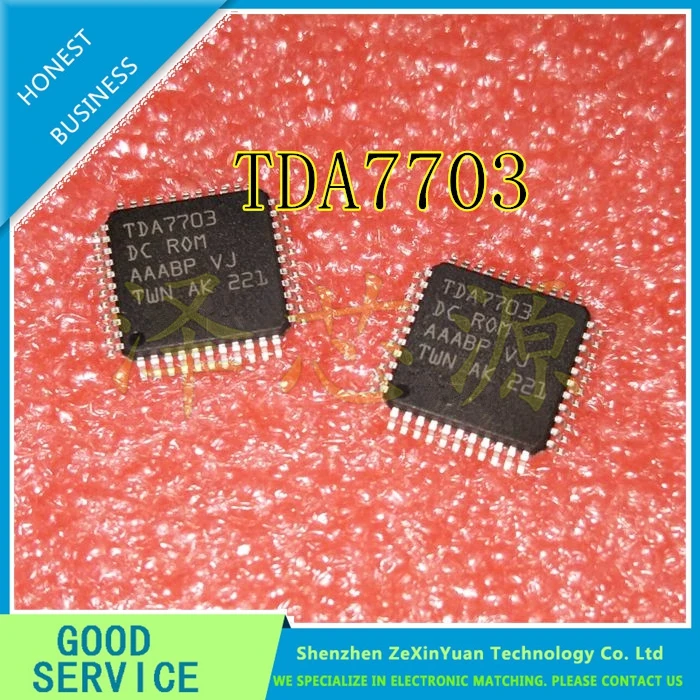 

6PCS/LOT TDA7703 7703 QFP44 New original