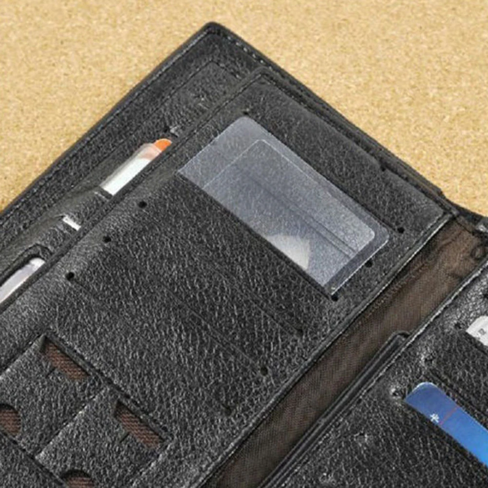 New 5pcs Transparent Credit Card 3 X Magnifier Magnification Magnifying Fresnel LENS Card Credit Card Magnifier