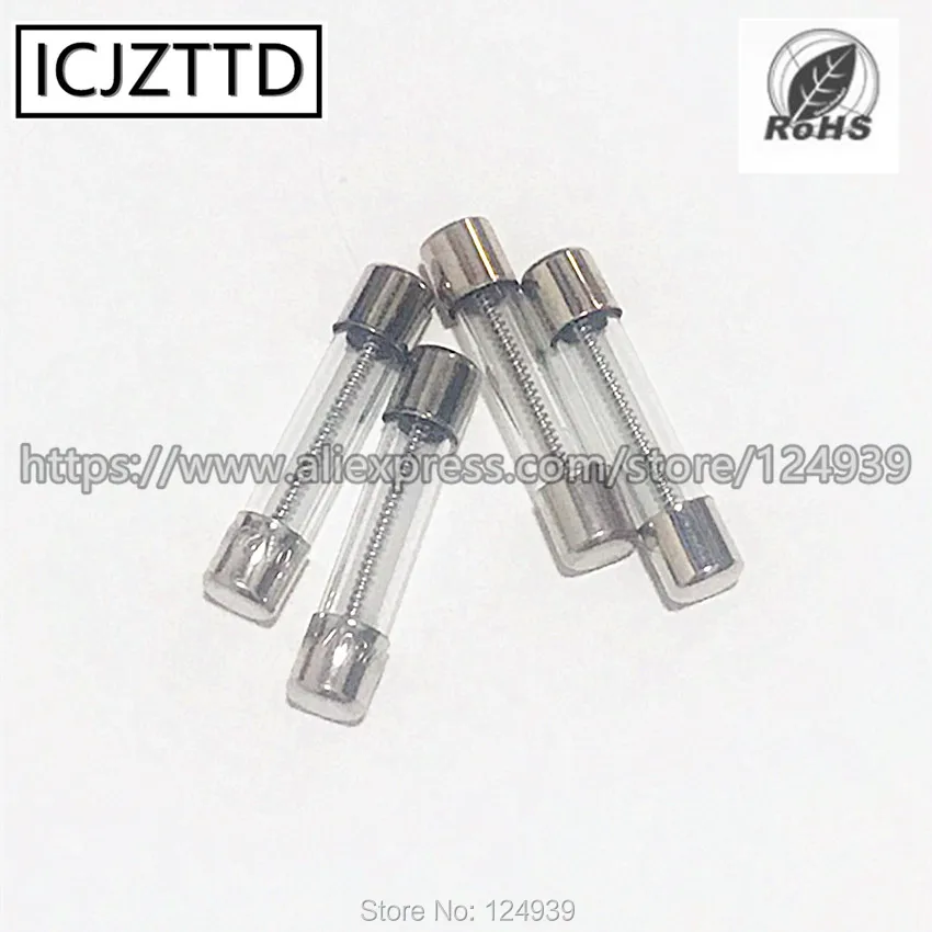 

Slow Fuse Threaded Glass Pipe Fuse 250V T20A T30A 20A 30A 6x30 6*30mm 6mmx30mm