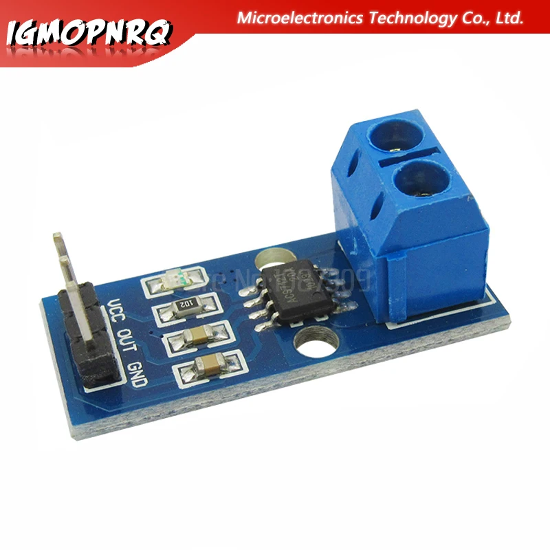 1pcs NEW 20A Hall Current Sensor Module ACS712 model 20A deal in all kind of electrocnic components