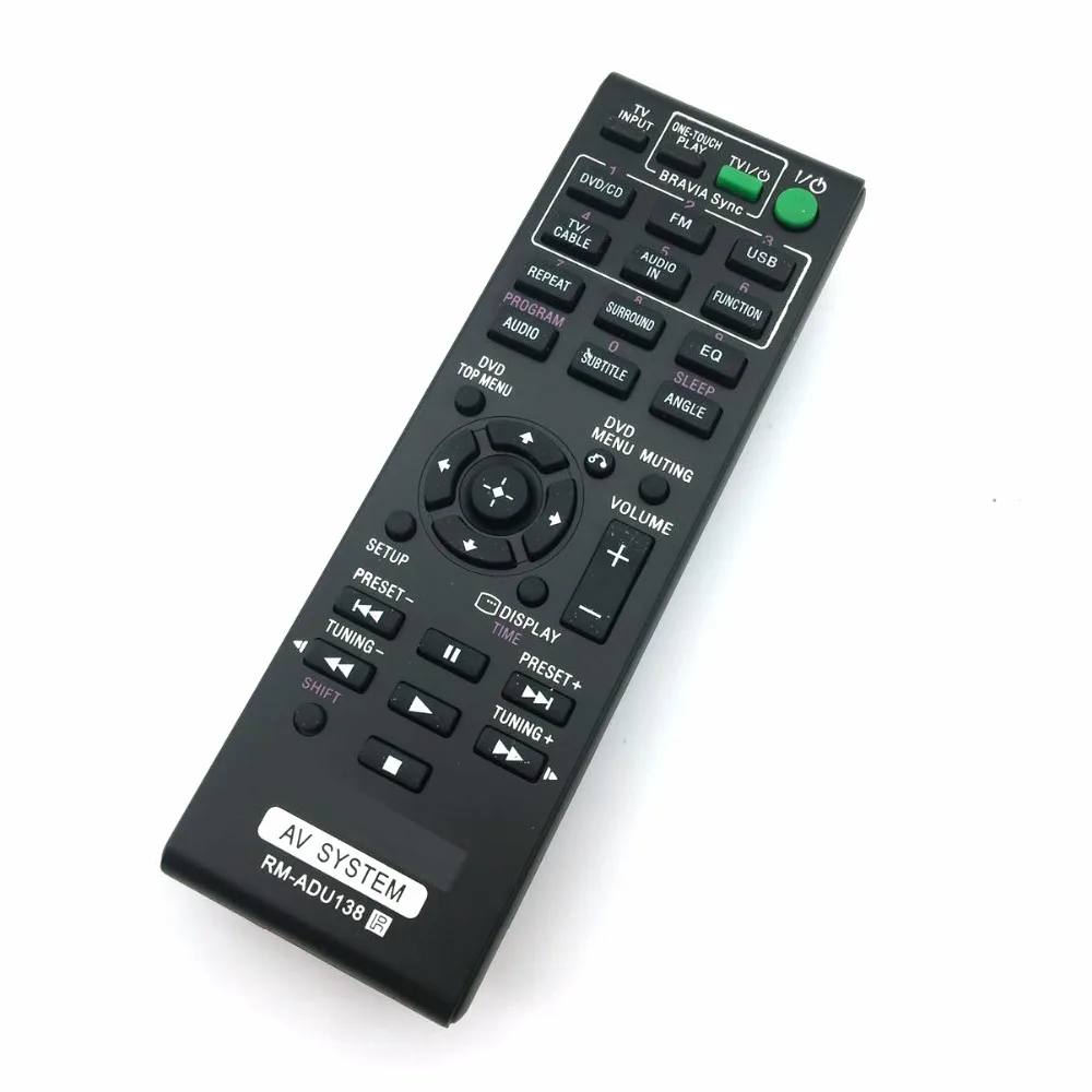 

RM-ADU138 Remote Control for Sony DAV-TZ135 DAV-TZ140 DAV-TZ145 DAV-TZ150 HBD-TZ140 HBD-TZ145 Home Theater System